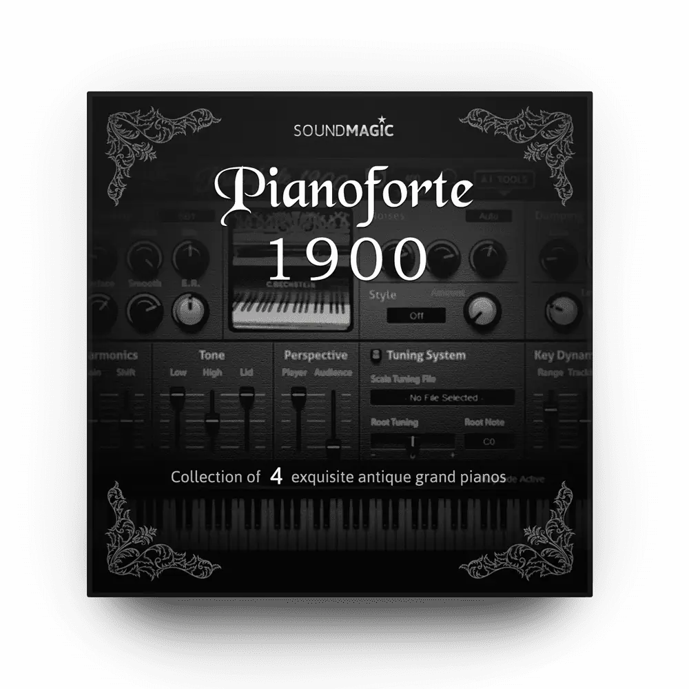 Sound Magic Pianoforte 1900, 4 Anitque Pianos Collection