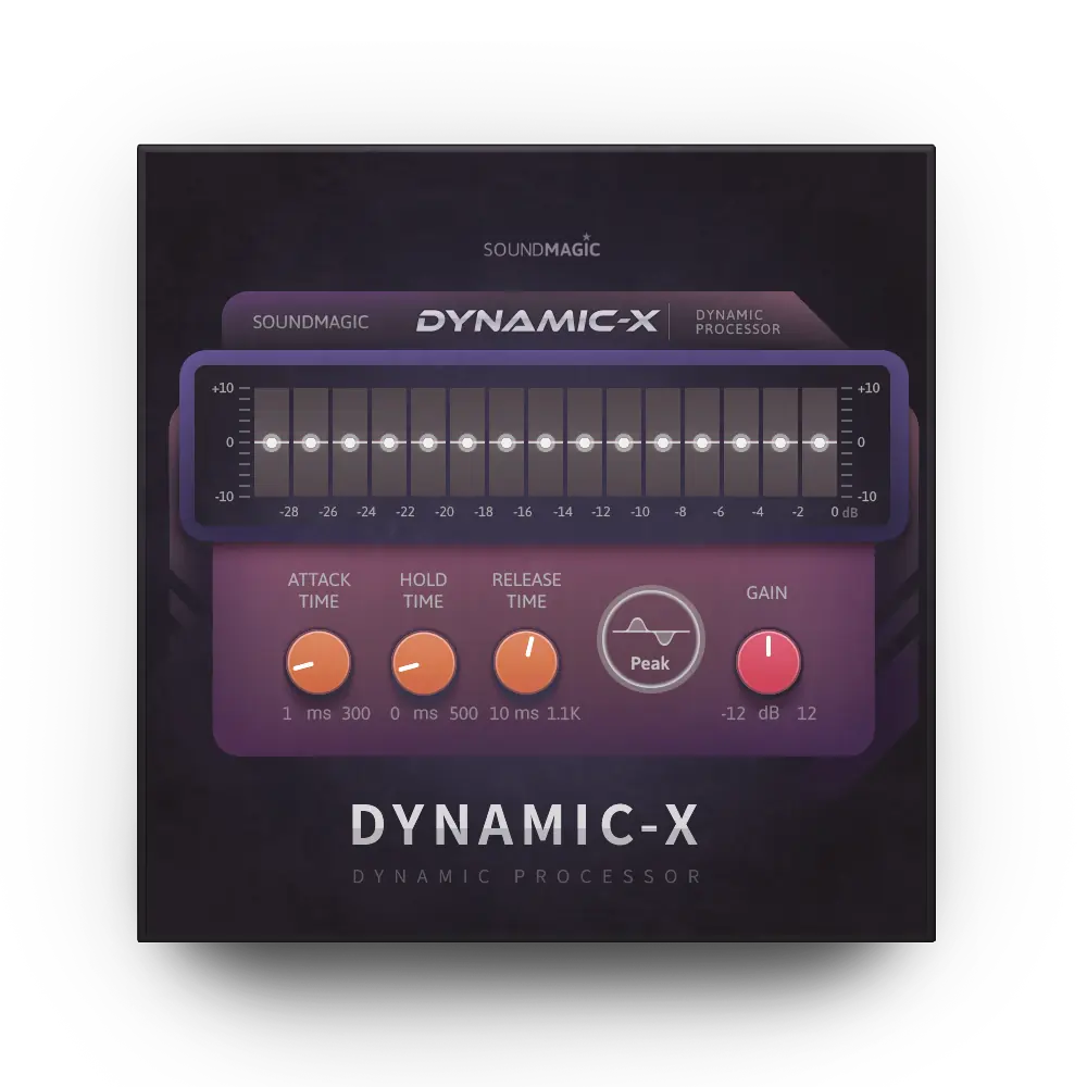 Sound Magic DynamicX, drawing your own Dynamic response curves, now free downloading